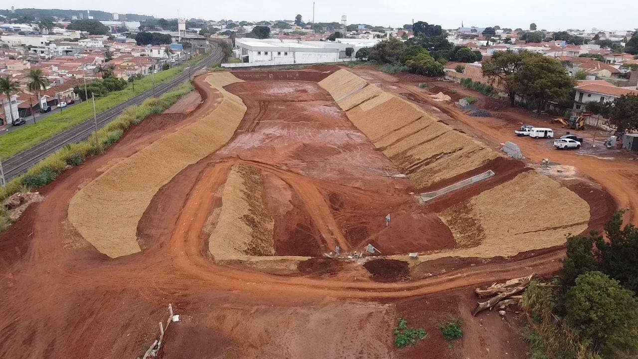 Imagem do projeto Piscinão entregue para contenção de águas em São Carlos
