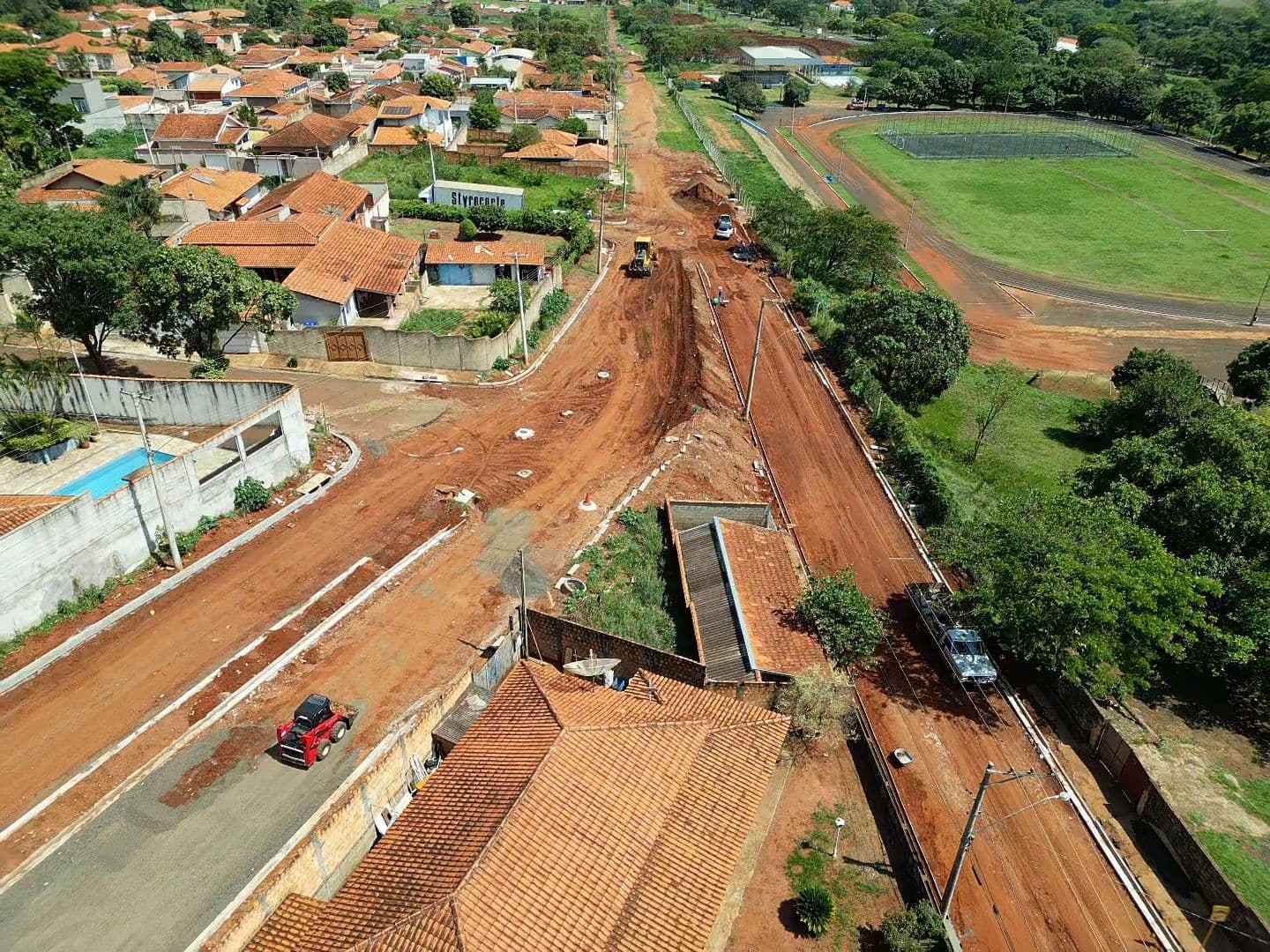 Imagem do projeto Pavimentação e galeria concluídas em São Simão